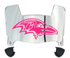 Baltimore Ravens Limited Edition Mini Football Helmet Visor Shield w/ Clips - PICK VISOR & LOGO COLOR