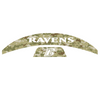 Baltimore Ravens MIDI Mid Size SpeedFlex Football Helmet Front & Back Bumper Decal Set - Pick Color