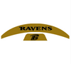 Baltimore Ravens MIDI Mid Size SpeedFlex Football Helmet Front & Back Bumper Decal Set - Pick Color