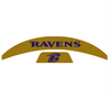Baltimore Ravens MIDI Mid Size SpeedFlex Football Helmet Front & Back Bumper Decal Set - Pick Color