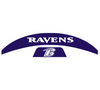 Baltimore Ravens MIDI Mid Size SpeedFlex Football Helmet Front & Back Bumper Decal Set - Pick Color