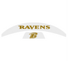 Baltimore Ravens MIDI Mid Size SpeedFlex Football Helmet Front & Back Bumper Decal Set - Pick Color
