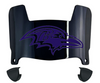 Baltimore Ravens Mini Football Helmet Visor Shield w/ Clips - PICK VISOR & LOGO COLOR