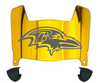 Baltimore Ravens Mini Football Helmet Visor Shield w/ Clips - PICK VISOR & LOGO COLOR
