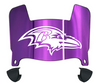 Baltimore Ravens Mini Football Helmet Visor Shield w/ Clips - PICK VISOR & LOGO COLOR