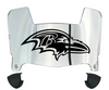 Baltimore Ravens Mini Football Helmet Visor Shield w/ Clips - PICK VISOR & LOGO COLOR