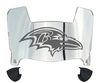 Baltimore Ravens Mini Football Helmet Visor Shield w/ Clips - PICK VISOR & LOGO COLOR