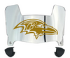 Baltimore Ravens Mini Football Helmet Visor Shield w/ Clips - PICK VISOR & LOGO COLOR