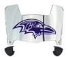 Baltimore Ravens Mini Football Helmet Visor Shield w/ Clips - PICK VISOR & LOGO COLOR