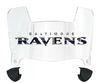 Baltimore Ravens Limited Edition Mini Football Helmet Visor Shield w/ Clips - PICK VISOR & LOGO COLOR