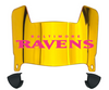Baltimore Ravens Limited Edition Mini Football Helmet Visor Shield w/ Clips - PICK VISOR & LOGO COLOR