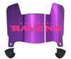 Baltimore Ravens Limited Edition Mini Football Helmet Visor Shield w/ Clips - PICK VISOR & LOGO COLOR