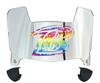 Baltimore Ravens Limited Edition Mini Football Helmet Visor Shield w/ Clips - PICK VISOR & LOGO COLOR