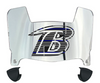 Baltimore Ravens Limited Edition Mini Football Helmet Visor Shield w/ Clips - PICK VISOR & LOGO COLOR