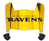 Baltimore Ravens Mini Football Helmet Visor Shield w/ Clips - PICK VISOR & LOGO COLOR