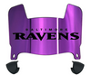 Baltimore Ravens Mini Football Helmet Visor Shield w/ Clips - PICK VISOR & LOGO COLOR