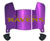 Baltimore Ravens Mini Football Helmet Visor Shield w/ Clips - PICK VISOR & LOGO COLOR