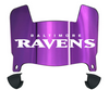 Baltimore Ravens Mini Football Helmet Visor Shield w/ Clips - PICK VISOR & LOGO COLOR