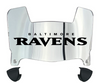 Baltimore Ravens Mini Football Helmet Visor Shield w/ Clips - PICK VISOR & LOGO COLOR