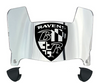 Baltimore Ravens Mini Football Helmet Visor Shield w/ Clips - PICK VISOR & LOGO COLOR