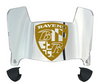 Baltimore Ravens Mini Football Helmet Visor Shield w/ Clips - PICK VISOR & LOGO COLOR