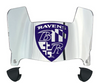 Baltimore Ravens Mini Football Helmet Visor Shield w/ Clips - PICK VISOR & LOGO COLOR