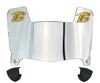 Baltimore Ravens Mini Football Helmet Visor Shield w/ Clips - PICK VISOR & LOGO COLOR
