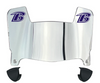 Baltimore Ravens Mini Football Helmet Visor Shield w/ Clips - PICK VISOR & LOGO COLOR