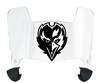 Baltimore Ravens Mini Football Helmet Visor Shield w/ Clips - PICK VISOR & LOGO COLOR