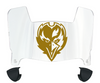 Baltimore Ravens Mini Football Helmet Visor Shield w/ Clips - PICK VISOR & LOGO COLOR