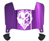 Baltimore Ravens Mini Football Helmet Visor Shield w/ Clips - PICK VISOR & LOGO COLOR