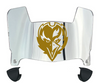Baltimore Ravens Mini Football Helmet Visor Shield w/ Clips - PICK VISOR & LOGO COLOR