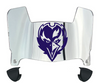 Baltimore Ravens Mini Football Helmet Visor Shield w/ Clips - PICK VISOR & LOGO COLOR