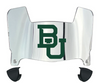 Baylor Bears Mini Football Helmet Visor Shield w/ Clips - PICK VISOR & LOGO COLOR