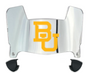 Baylor Bears Mini Football Helmet Visor Shield w/ Clips - PICK VISOR & LOGO COLOR