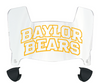 Baylor Bears Mini Football Helmet Visor Shield w/ Clips - PICK VISOR & LOGO COLOR