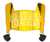 Baylor Bears Mini Football Helmet Visor Shield w/ Clips - PICK VISOR & LOGO COLOR