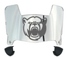 Baylor Bears Mini Football Helmet Visor Shield w/ Clips - PICK VISOR & LOGO COLOR