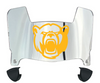 Baylor Bears Mini Football Helmet Visor Shield w/ Clips - PICK VISOR & LOGO COLOR