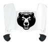 Baylor Bears Mini Football Helmet Visor Shield w/ Clips - PICK VISOR & LOGO COLOR