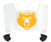 Baylor Bears Mini Football Helmet Visor Shield w/ Clips - PICK VISOR & LOGO COLOR