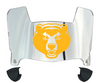 Baylor Bears Mini Football Helmet Visor Shield w/ Clips - PICK VISOR & LOGO COLOR
