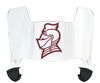 Bellarmine Knights Mini Football Helmet Visor Shield w/ Clips - PICK VISOR & LOGO COLOR