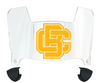 Bethune Cookman Wildcats Mini Football Helmet Visor Shield w/ Clips - PICK VISOR & LOGO COLOR
