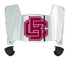 Bethune Cookman Wildcats Mini Football Helmet Visor Shield w/ Clips - PICK VISOR & LOGO COLOR