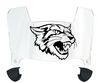 Bethune Cookman Wildcats Mini Football Helmet Visor Shield w/ Clips - PICK VISOR & LOGO COLOR