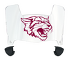 Bethune Cookman Wildcats Mini Football Helmet Visor Shield w/ Clips - PICK VISOR & LOGO COLOR