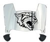 Bethune Cookman Wildcats Mini Football Helmet Visor Shield w/ Clips - PICK VISOR & LOGO COLOR