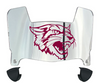 Bethune Cookman Wildcats Mini Football Helmet Visor Shield w/ Clips - PICK VISOR & LOGO COLOR
