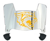 Bethune Cookman Wildcats Mini Football Helmet Visor Shield w/ Clips - PICK VISOR & LOGO COLOR